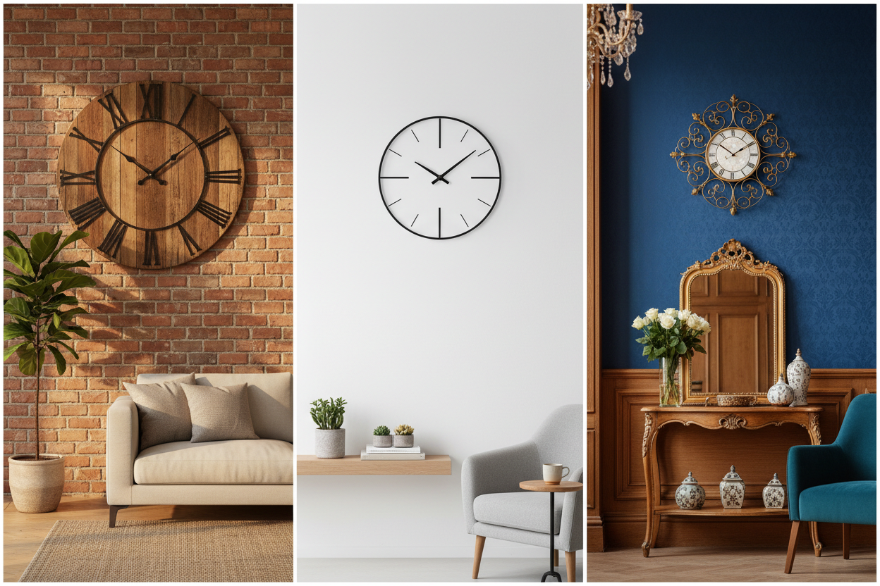 Wall Clock Trends 2026: Modern, Luxury & Decorative Timepieces for Every Home Plaza Home Decor