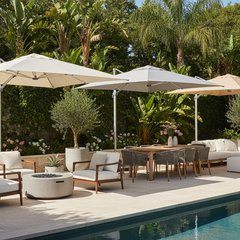 Outdoor-Umbrellas Plaza Home Decor
