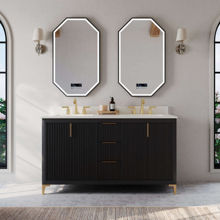 Turlington 60" Bath Vanity Set Ancerre Designs