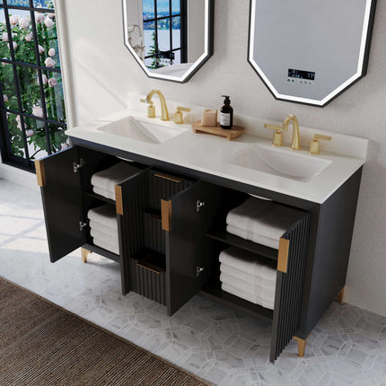 Turlington 60" Bath Vanity Set Ancerre Designs