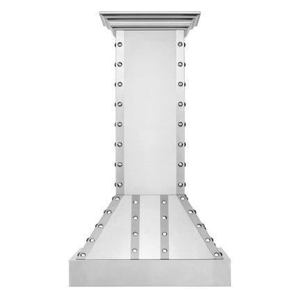 ZLINE 48 in. Ducted Vent Designer Series Wall Mount Range Hood in Satin Stainless Steel (655-4SSSS-48) Zline Appliances