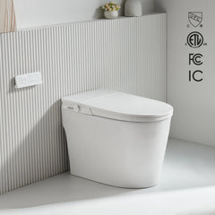 FORNO ACQUA Luxurious Super Smart Toilet. Includes Bidet, Heated Seat, Auto Flush, Auto Lid, Powerful Flush, Ideal for master bathrooms. FORNO ACQUA
