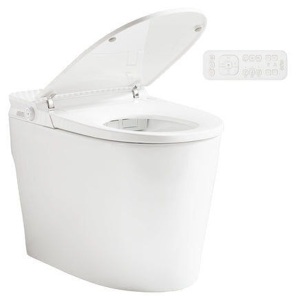 FORNO ACQUA Luxurious Super Smart Toilet. Includes Bidet, Heated Seat, Auto Flush, Auto Lid, Powerful Flush, Ideal for master bathrooms. FORNO ACQUA