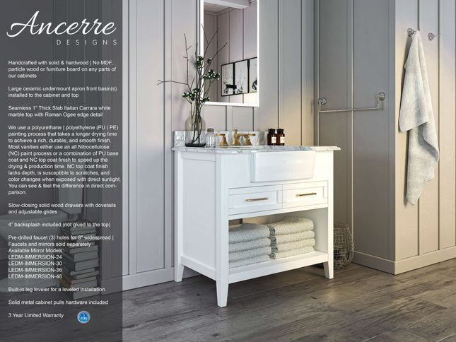 Hayley 36" Bath Vanity Set Ancerre Designs