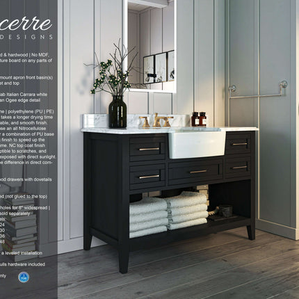 Hayley 48" Bath Vanity Set Ancerre Designs
