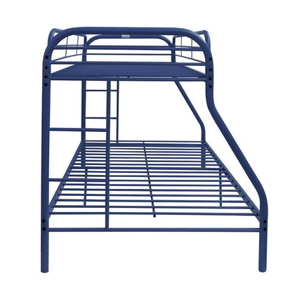 ACME 02053BU Tritan Twin/Full Bunk Bed, Blue  4