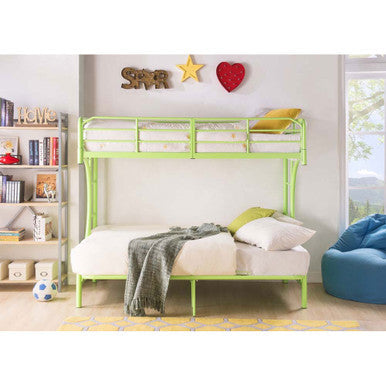 ACME 02081GR Eclipse Twin/Full/Futon Bunk Bed, Green ACME Furniture