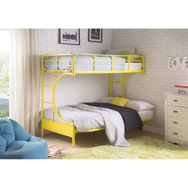 ACME 02081YL Eclipse Twin/Full/Futon Bunk Bed, Yellow ACME Furniture
