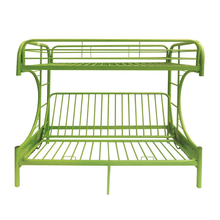 ACME 02091W-GR Eclipse Twin/Full/Futon Bunk Bed, Green