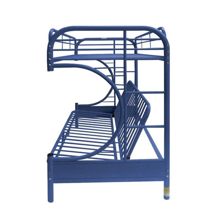 ACME 02091W-NV Eclipse Twin/Full/Futon Bunk Bed, Navy