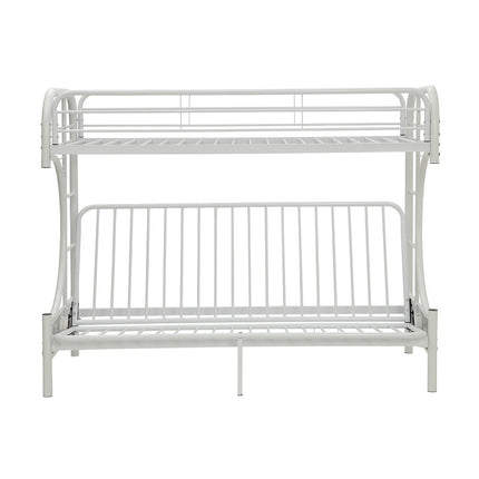 ACME 02093WH Eclipse Twin XL/Queen/Futon Bunk Bed, White