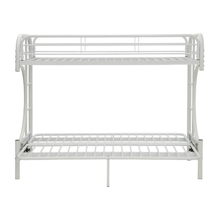 ACME 02093WH Eclipse Twin XL/Queen/Futon Bunk Bed, White