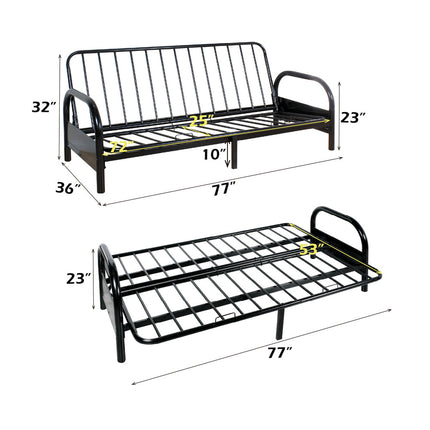 ACME 02172BK Alfonso Adjustable Sofa Frame, Black