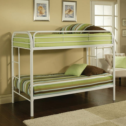ACME 02188WH Thomas Twin Bunk Bed, White