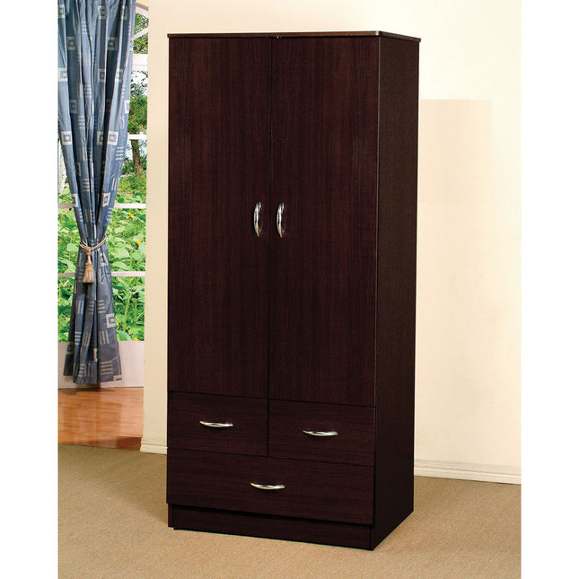 ACME 02241 Yorktown Wardrobe, Espresso