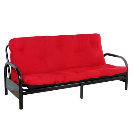 ACME 02798RD Nabila Queen Futon Mattress, 8"H, Red
