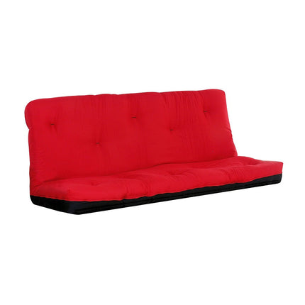 ACME 02812 Nabila Full Futon Mattress, 8"H, Red & Black