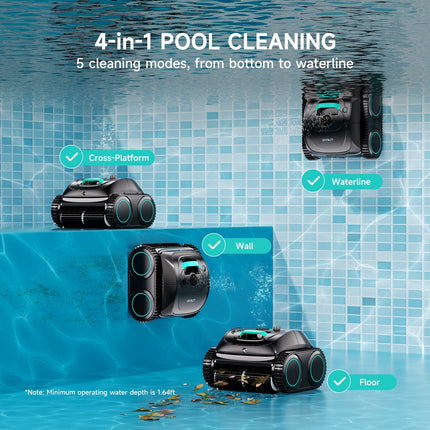 WYBOT Full Pool Solution Bundle-C1 & F1 WYBOT