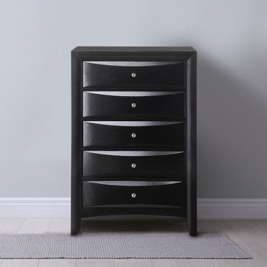 ACME 04166 Ireland Chest, Black ACME Furniture