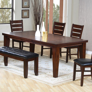 ACME 04620 Urbana Dining Table, Cherry ACME Furniture