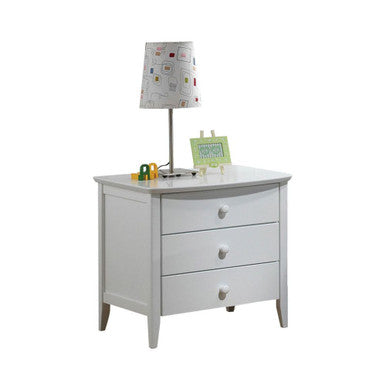ACME 09158 San Marino Nightstand, White ACME Furniture