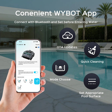 WYBOT Full Pool Solution Bundle-B1 & F1 WYBOT