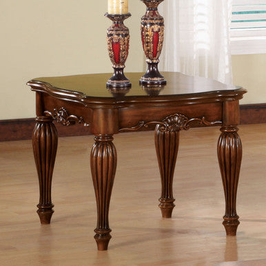 ACME 10291 Dreena End Table, Cherry ACME Furniture