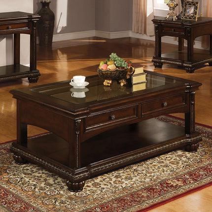 ACME 10322 Anondale Coffee Table, Cherry