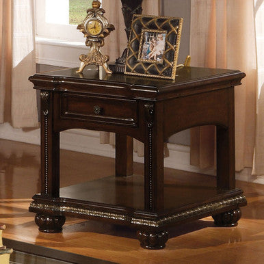 ACME 10323 Anondale End Table, Cherry ACME Furniture