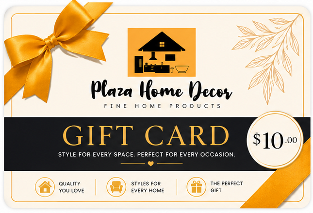 Plaza Home Decor Gift Card Plaza Home Decor