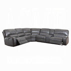 Gray Leather-Aire