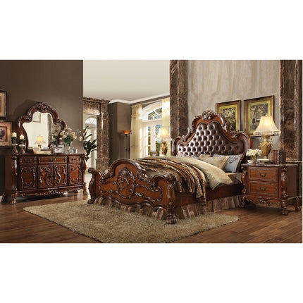 ACME 12143 Dresden Nightstand, Cherry Oak