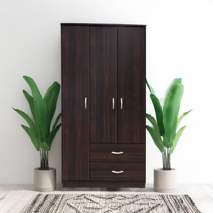 ACME 12248KIT Olean Espresso Finish Wardrobe With 12249