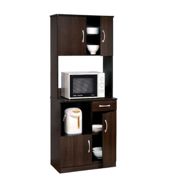 ACME 12258KIT Quintus Espresso Kitchen Cabinet ACME Furniture