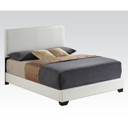 ACME 14395F Ireland III Full Bed (Panel), White PU (1Set/2Ctn)