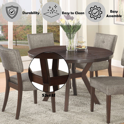 ACME 16250 Drake Dining Table, Espresso