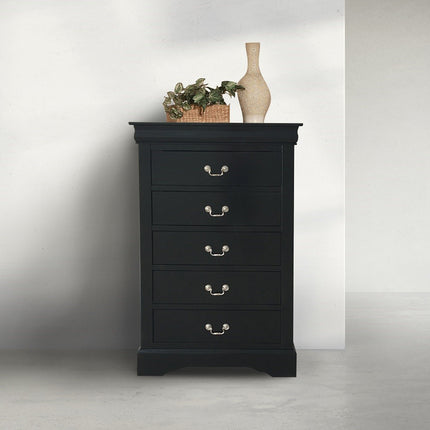 ACME 19506 Louis Philippe III Chest, Black