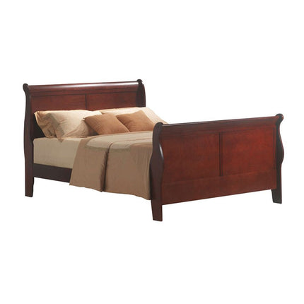 ACME 19514CK Louis Philippe III California King Bed, Cherry (1Set/2Ctn)