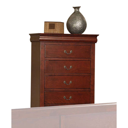 ACME 19526 Louis Philippe III Chest, Cherry