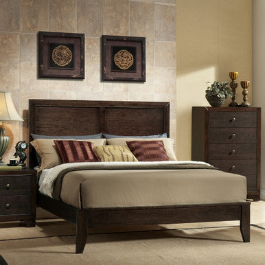ACME 19564CK Madison California King Bed, Espresso (1Set/2Ctn) ACME Furniture
