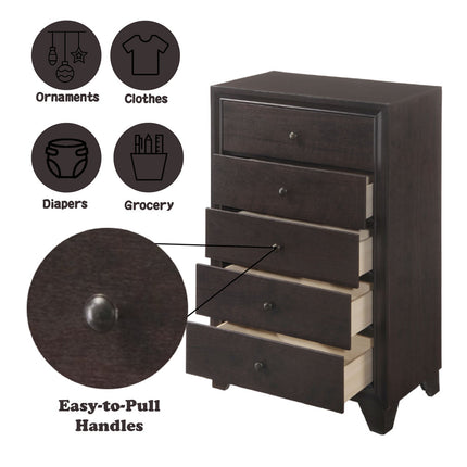 ACME 19576 Madison Chest, Espresso