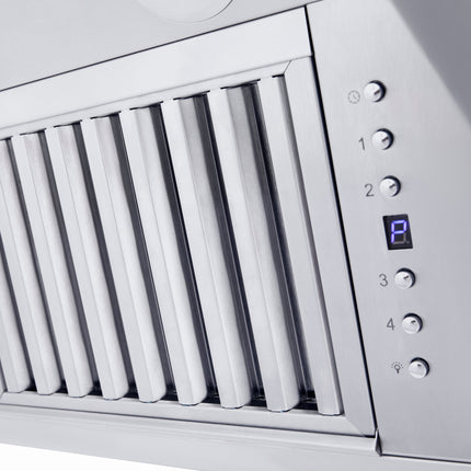 ZLINE 36" Professional Convertible Vent Wall Mount Range Hood in Stainless Steel (587-36)