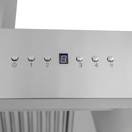 ZLINE 60" Ducted Wall Mount Range Hood in Outdoor Approved Stainless Steel (697-304-60)
