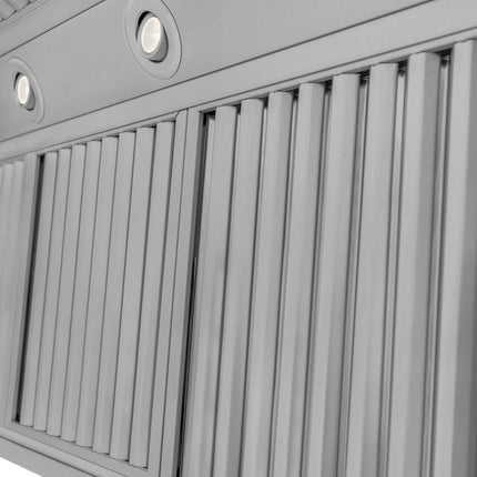 ZLINE 48" Ducted Wall Mount Range Hood in Outdoor Approved Stainless Steel (697-304-48)