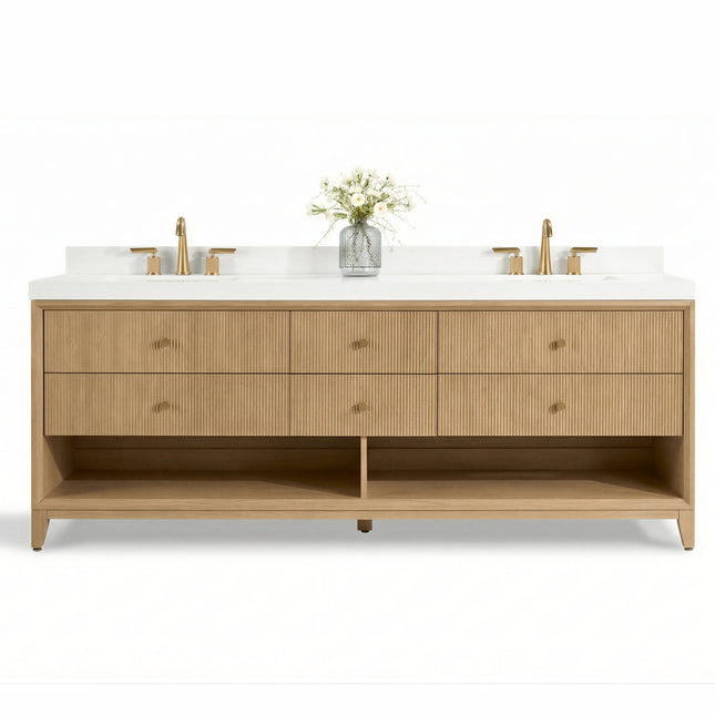 Momo 84" Bath Vanity Set Ancerre Designs