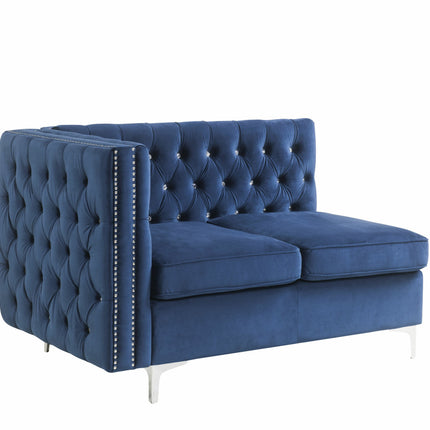 Acme Jaszira Modular Sectional Set - Burgundy - 57340-Lounge Set-Blue  3