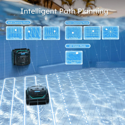 (2026 New) WYBOT C2 Vision Cordless Robotic Pool Cleaner WYBOT