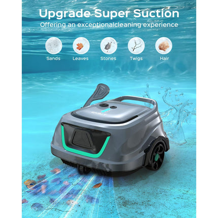 (2026 Upgrade) WYBOT A1 Cordless Robotic Pool Cleaner WYBOT