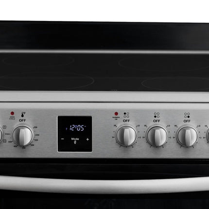iio Professional Series Electric 4 Burner Stovetop And Oven Range - 24 Inch Plaza Home Decor