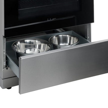 iio Professional Series Electric 4 Burner Stovetop And Oven Range - 24 Inch Plaza Home Decor